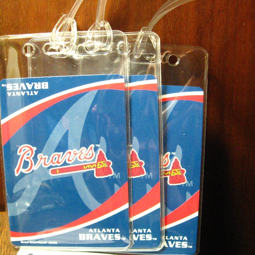 Atlanta Braves Luggage Tags - Picture 3 of 4